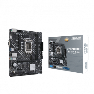 ASUS H610 PRIME H610M-K D4 Micro-ATX Motherboard ( Intel)