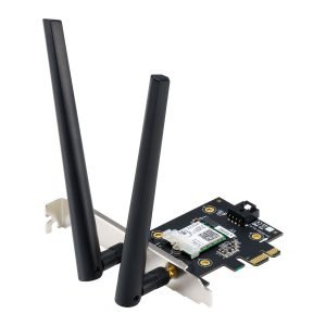 ASUS Dual-Band WiFi 6/BT5 AX3000 MU-MIMO Wireless PCIe